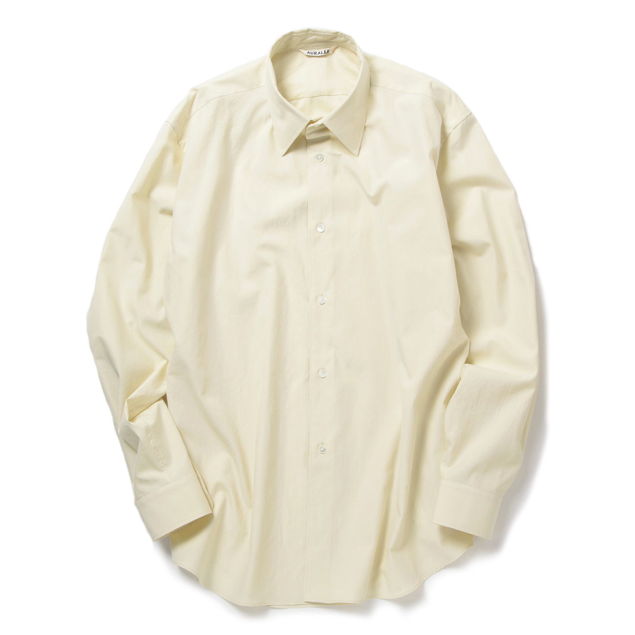 AURALEE / オーラリー | WASHED FINX TWILL SHIRT (メンズ) - Light