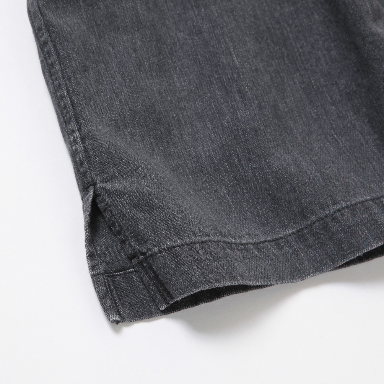 AURALEE / オーラリー | SELVEDGE SUPER LIGHT DENIM HALF SLEEVED