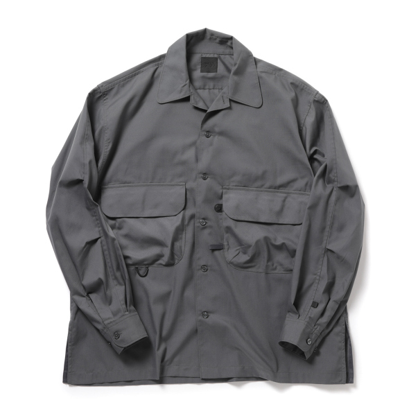 ダイワピア39 TECH SPORTS OPEN COLLAR SHIRTS DAIWA PIER39 (ダイワピア39) TECH SPORTS OPEN COLLAR SHIRT L