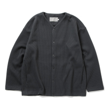 CURLY / カーリー | SNAP-BUTTON CARDIGAN dry knit - Gray