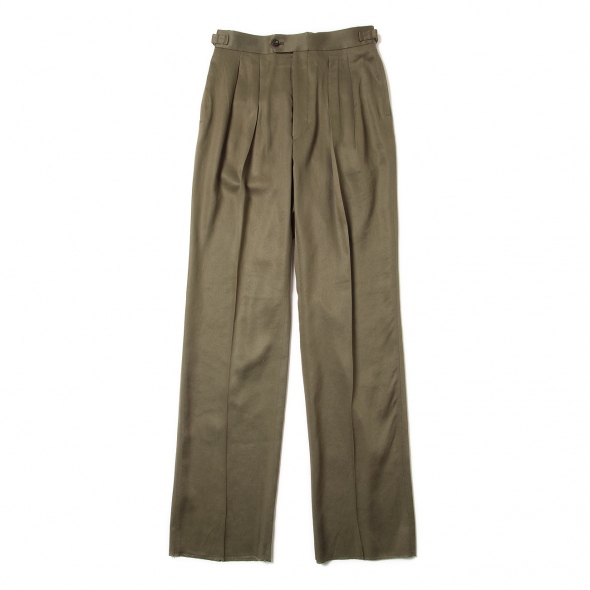 LYOCELL CHINO / Wide Type II - Olive