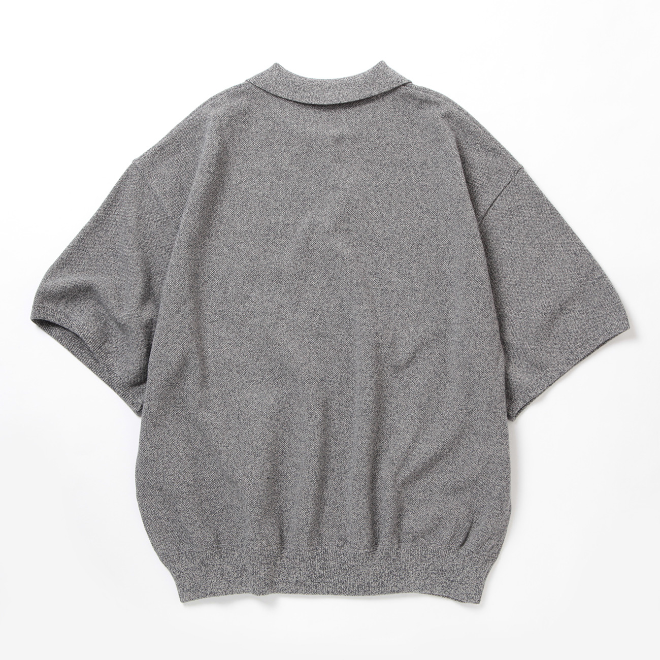 クレプスキュールLight Moss Stitch Polo crepuscule (クレプスキュール) Light Moss Stitch Polo