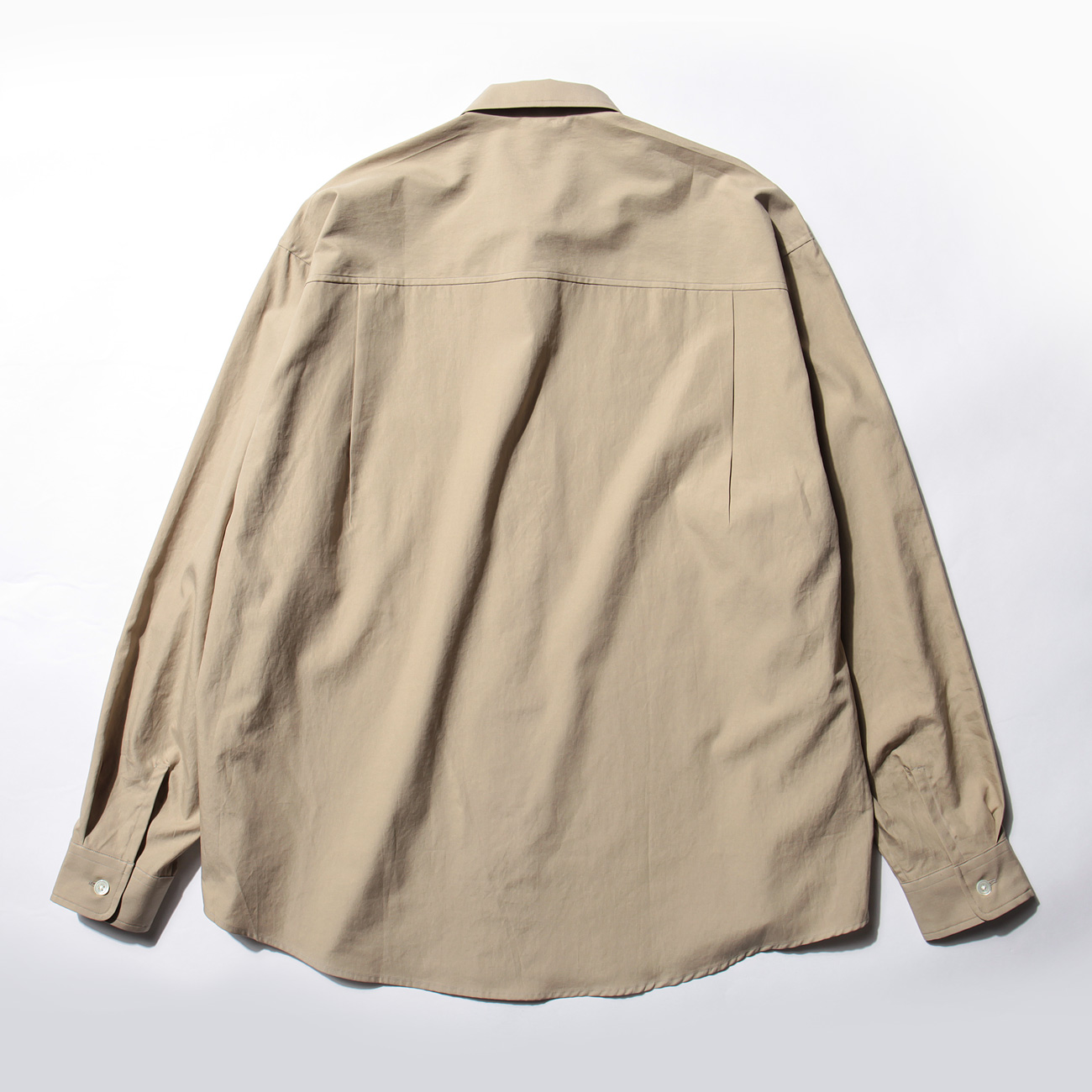 AURALEE（オーラリー）コットンカジュアルシャツ AURALEE / オーラリー | WASHED FINX TWILL HALF SLEEVED BIG