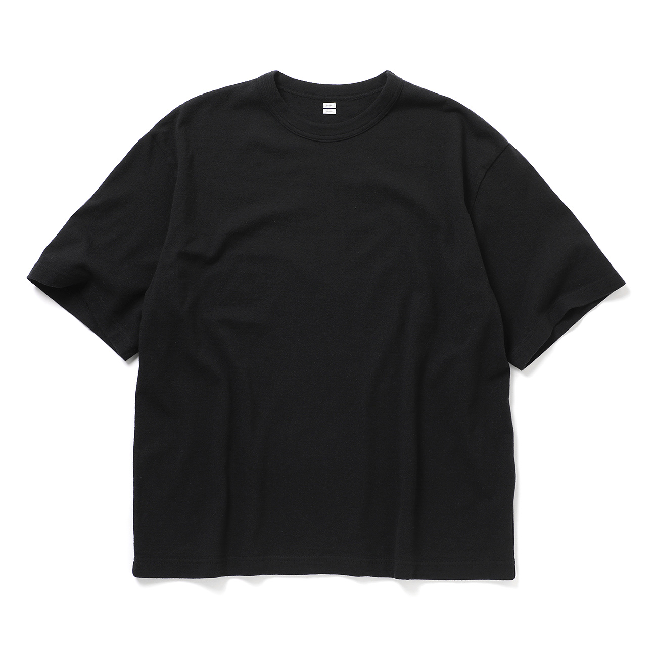 blurhms / ブラームス | Co/Silk Nep Tee S/S - Black | 通販 - 正規
