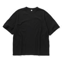 blurhms / ブラームス | Co/Silk Nep Tee S/S - Black