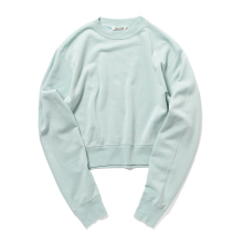 HIGH TWIST LIGHT SWEAT P/O- Pale Blue