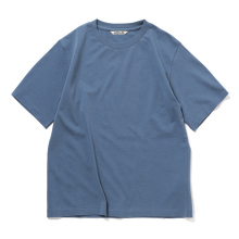 HIGH GAUGE COTTON JERSEY TEE (レディース) - Dusty Blue