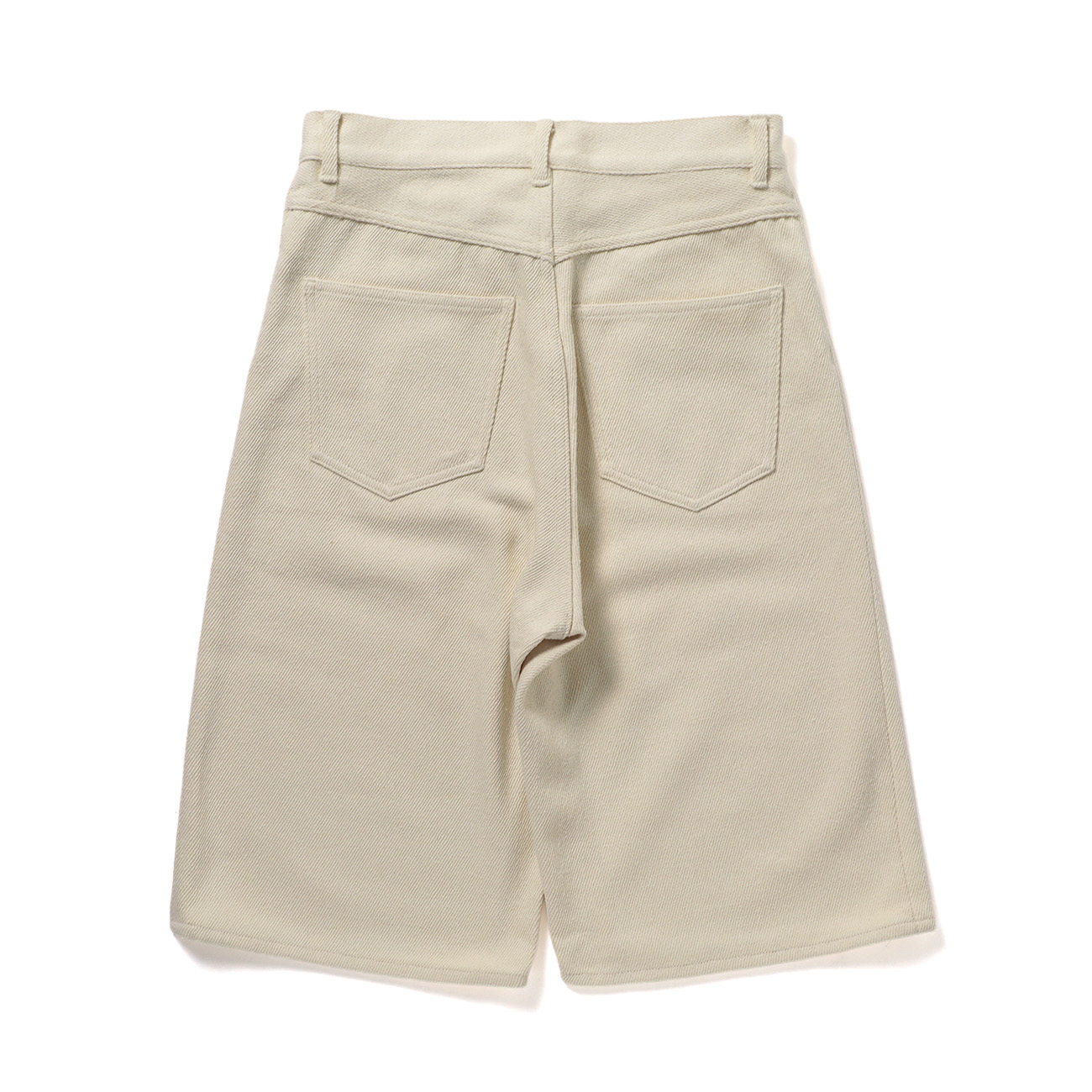 AURALEE / オーラリー | SILK NEP DENIM 5P WIDE SHORTS (レディース