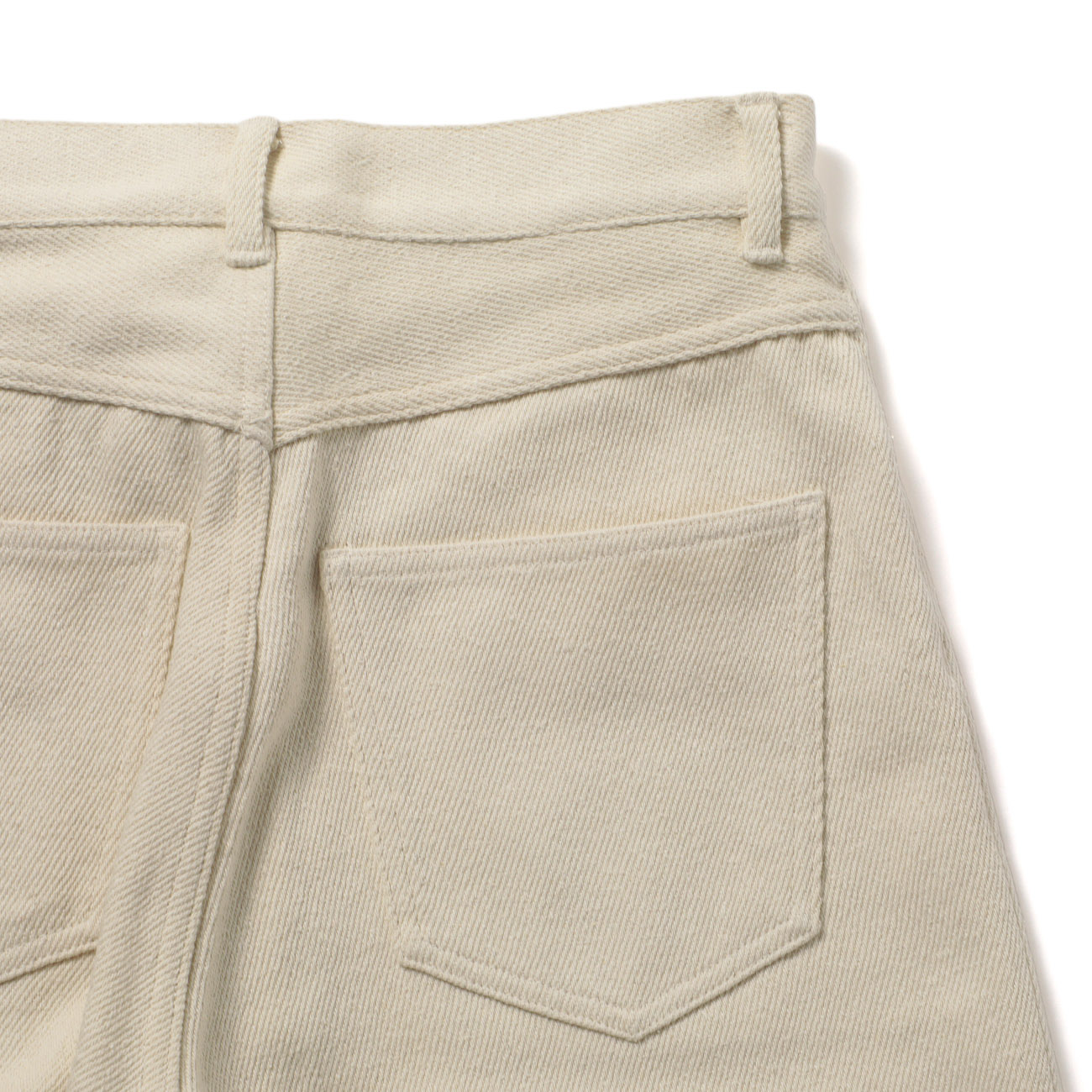 AURALEE / オーラリー | SILK NEP DENIM 5P WIDE SHORTS (レディース
