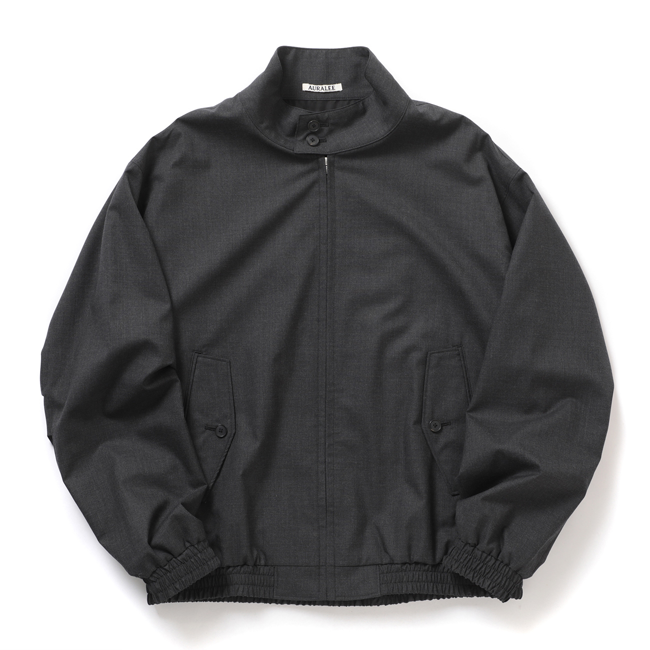 AURALEE オーラリー ストライプ ジャケット AURALEE (オーラリー)】WOOL FULLING FLANNEL STRIPE JACKET A24AJ01HC