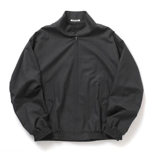 AURALEE / オーラリー | ULTRA FINE TROPICAL WOOL ZIP BLOUSON