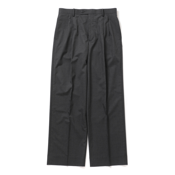 AURALEE / オーラリー | ULTRA FINE TROPICAL WOOL TWO-TUCK SLACKS