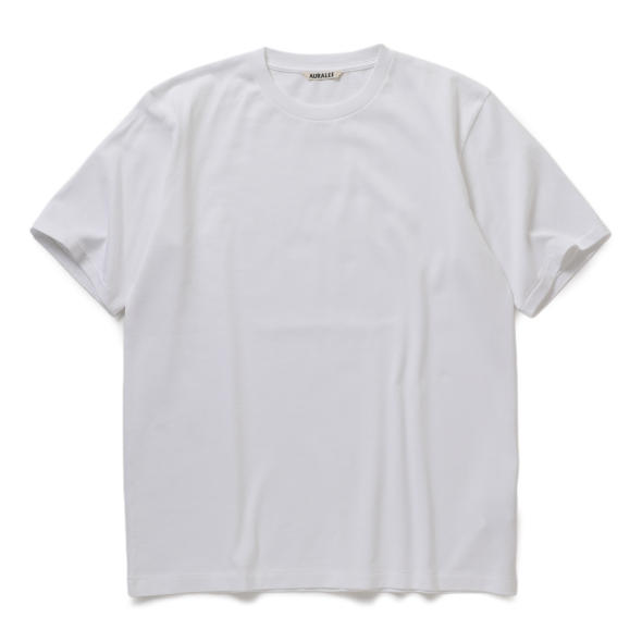 AURALEE / オーラリー | LUSTER PLAITING TEE (メンズ) - White | 通販