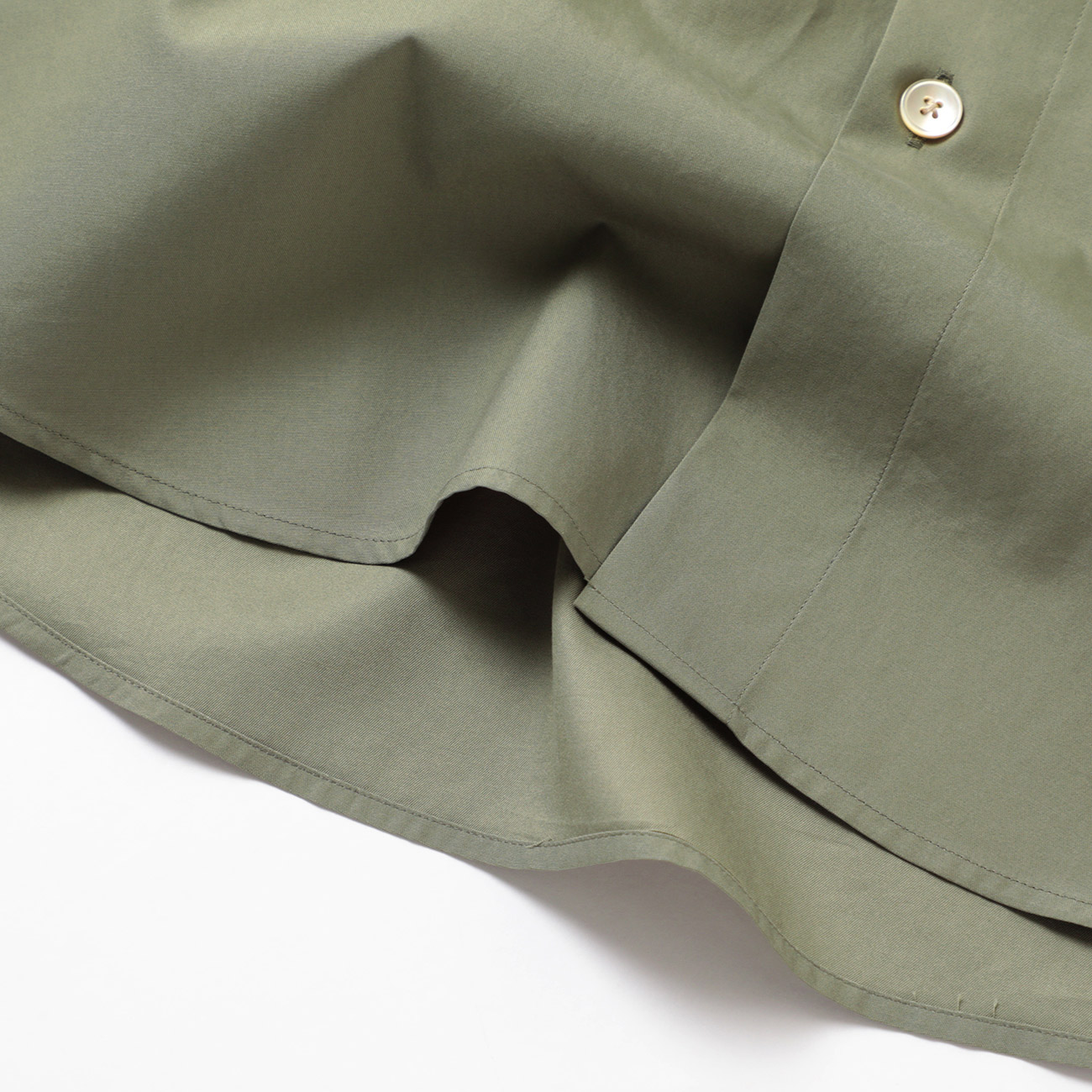 AURALEE / オーラリー | WASHED FINX TWILL BIG HALF SLEEVED SHIRT