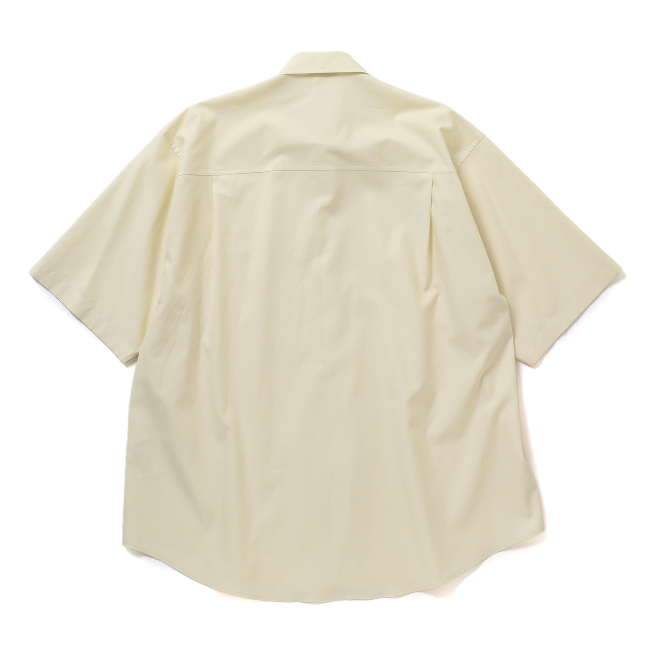 AURALEE / オーラリー | WASHED FINX TWILL BIG HALF SLEEVED SHIRT
