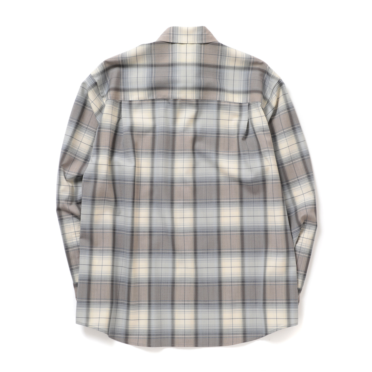 AURALEE / オーラリー | SUPER LIGHT WOOL CHECK SHIRT (メンズ