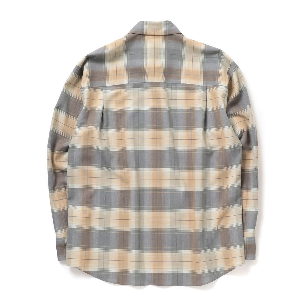 AURALEE / オーラリー | SUPER LIGHT WOOL CHECK SHIRT (メンズ