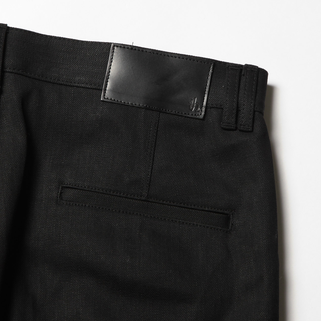 ANISH / Semi-Wide Tailored Pants - Black