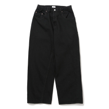 CIOTA / シオタ | Baggy 5 Pocket Pants - Black (One Wash)