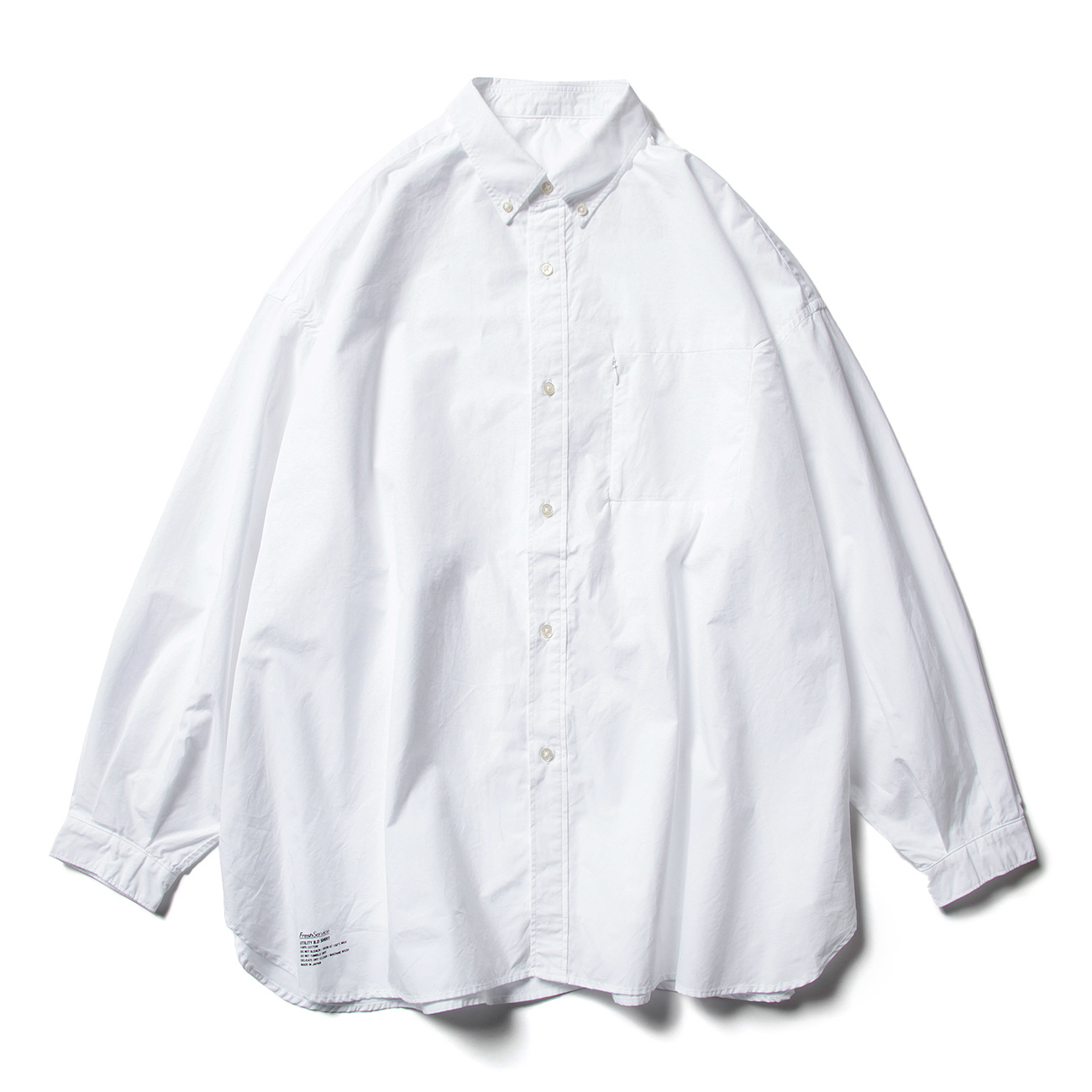 UTILITY B.D SHIRT - White