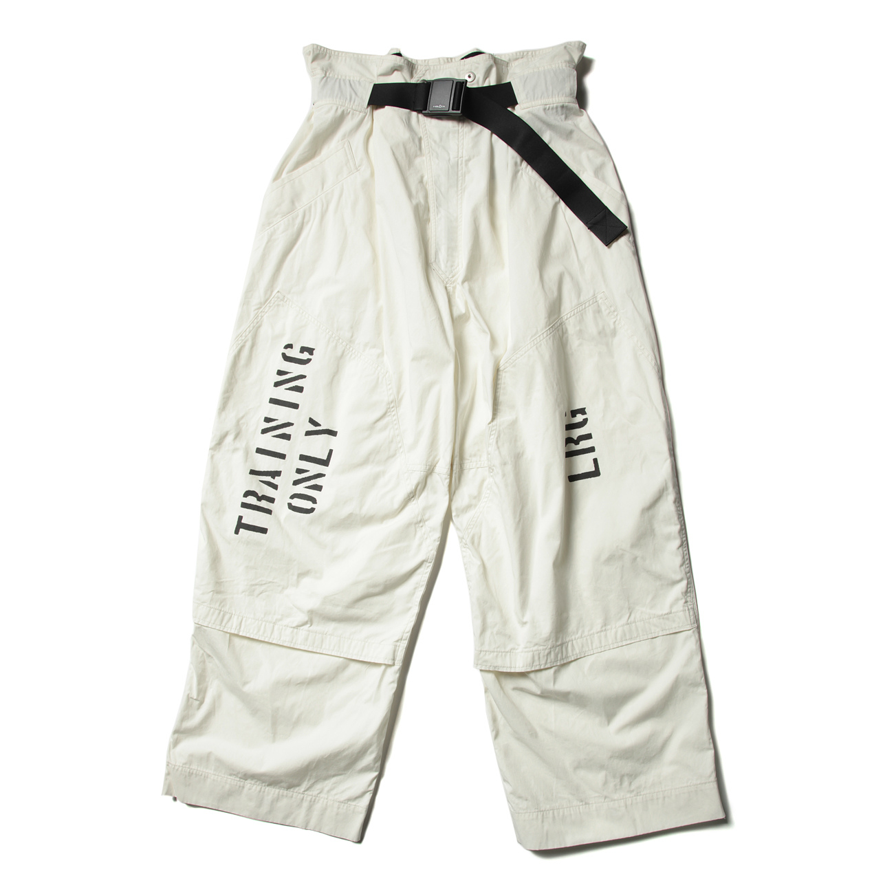 P-4 MILITARY OVER PANTS - White