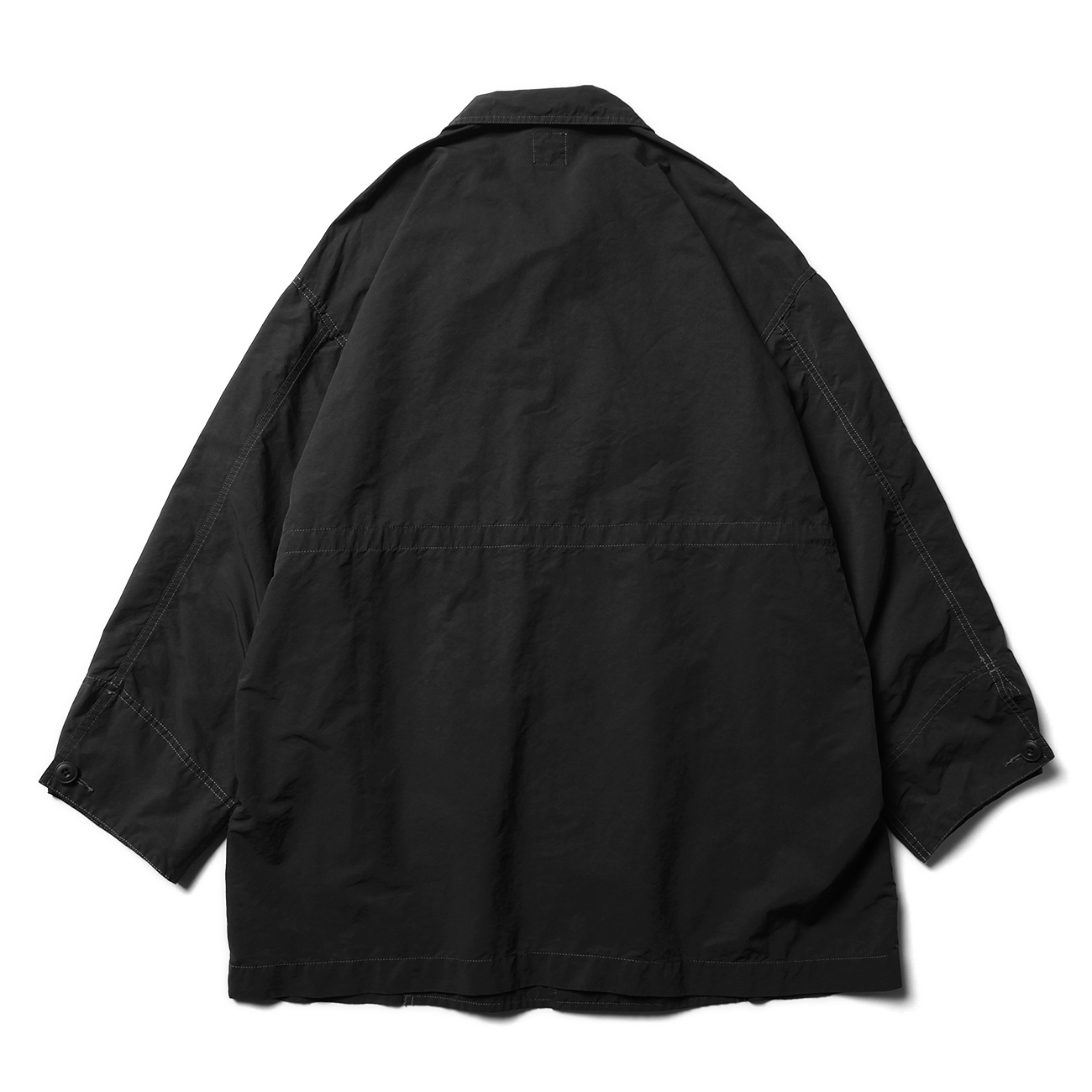ジャケット・アウター Porter Classic WEATHER  COAT - BLACK Porter Classic / ポータークラシック | WEATHER ZIP UP JACKET