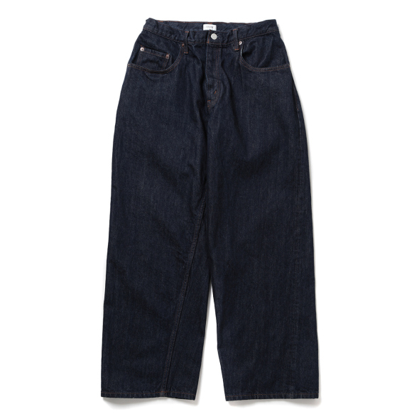 CIOTA / シオタ | Baggy 5 Pocket Pants - Dark Navy (One Wash