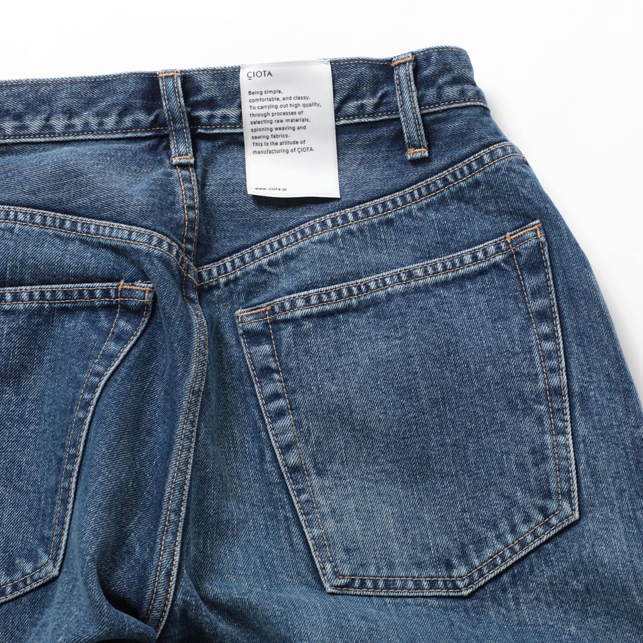 やお出品 CIOTA / シオタ | Baggy 5 Pocket Pants - Medium Blue | 通販 - 正規