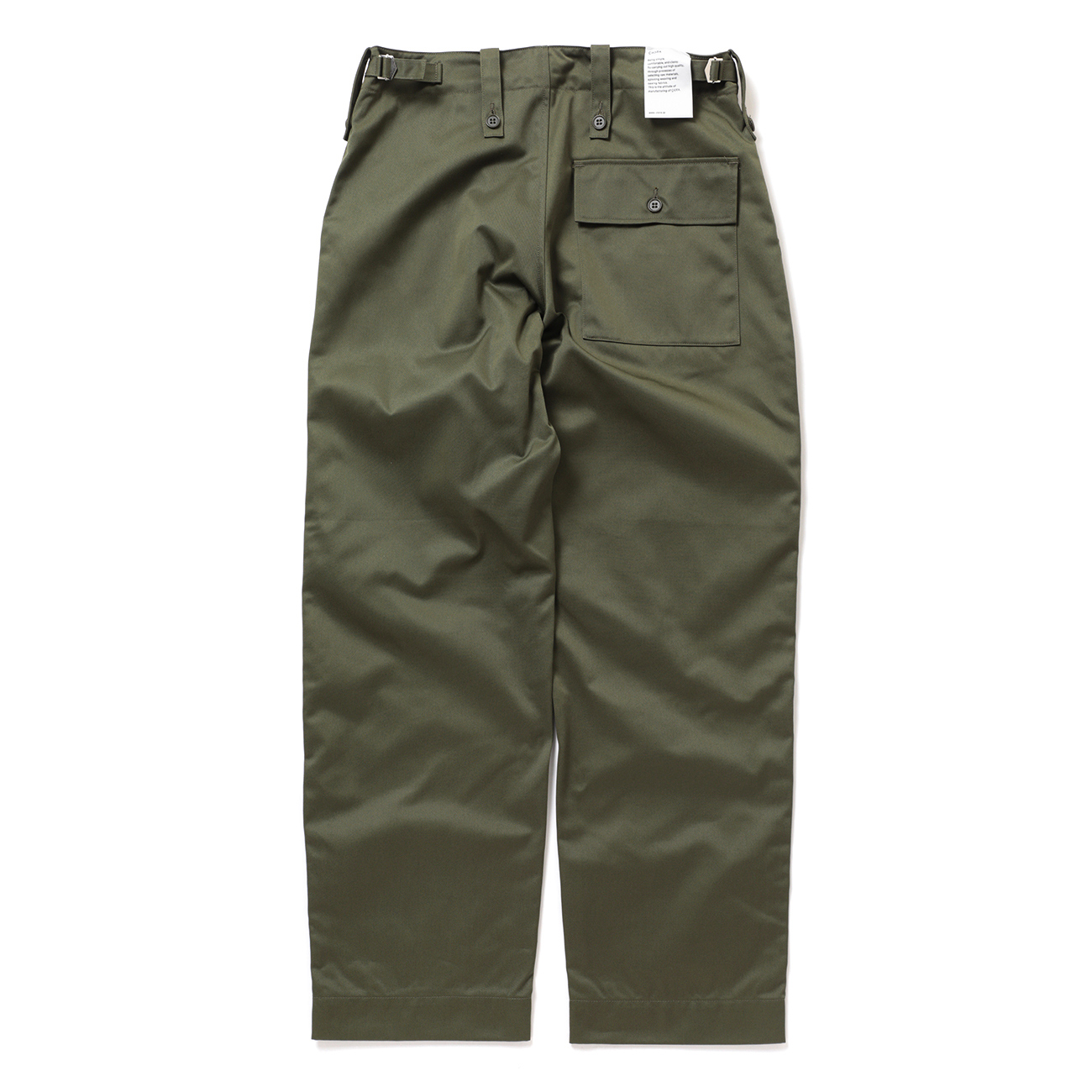 CIOTA / シオタ | BRITISH ARMY FATIGUE PANTS - Olive | 通販 - 正規
