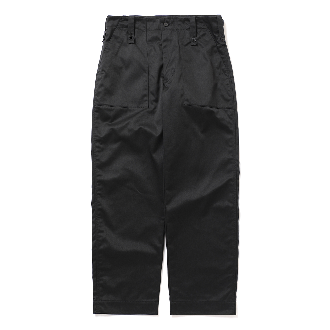 CIOTA ミリタリー チノパンツ 4 L ブラック シオタ CIOTA / シオタ | BRITISH ARMY FATIGUE PANTS - Black | 通販 - 正規