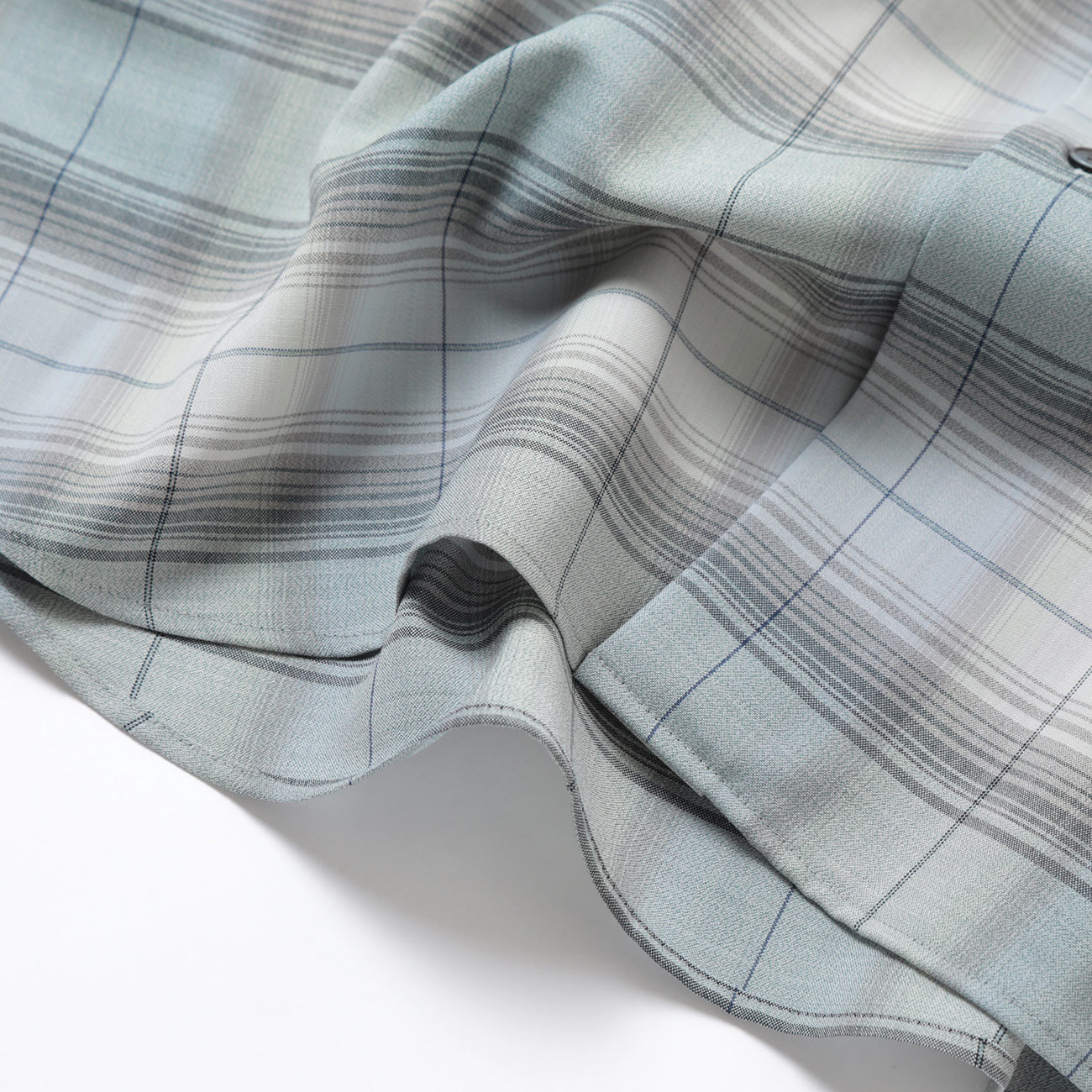 AURALEE / オーラリー | SUPER LIGHT WOOL CHECK SHIRT (メンズ