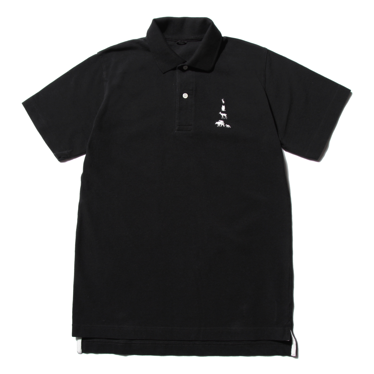 RESEARCH | Animal Polo 動物刺繍 - Black | 通販 - 正規取扱店