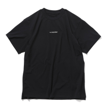 and wander / アンドワンダー | dry mesh T - Black