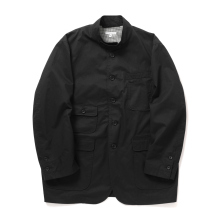 ENGINEERED GARMENTS / エンジニアドガーメンツ | AN Jacket - Cotton High Count Twill - Black
