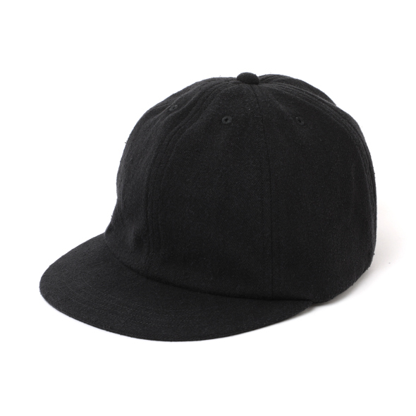 COMOLI / コモリ | シルクネップ キャップ - Black | 通販 - 正規取扱