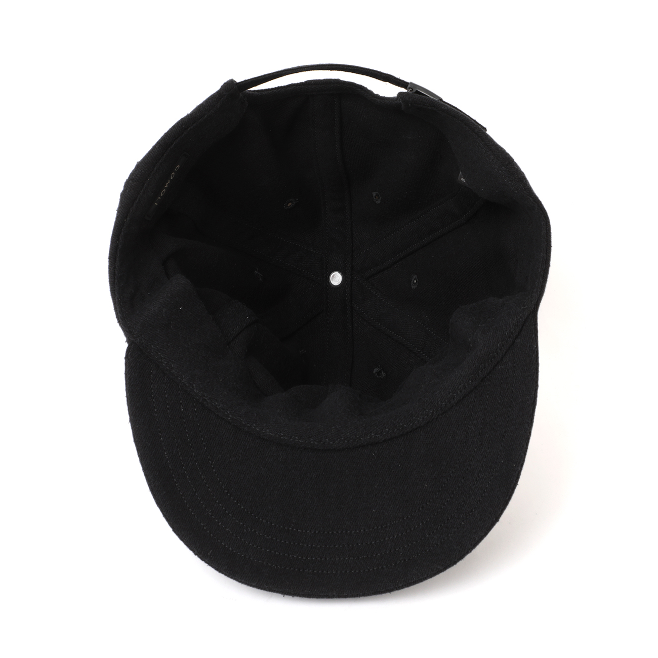 COMOLI / コモリ | シルクネップ キャップ - Black | 通販 - 正規取扱