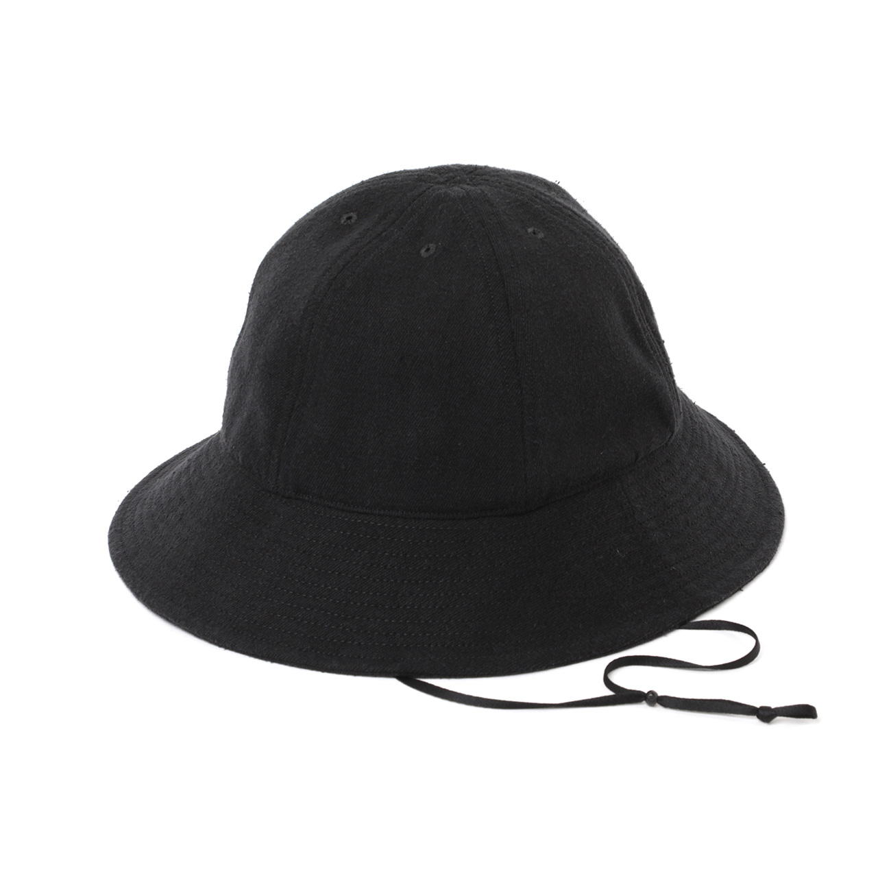 COMOLI / コモリ | シルクネップ ハット - Black | 通販 - 正規取扱店