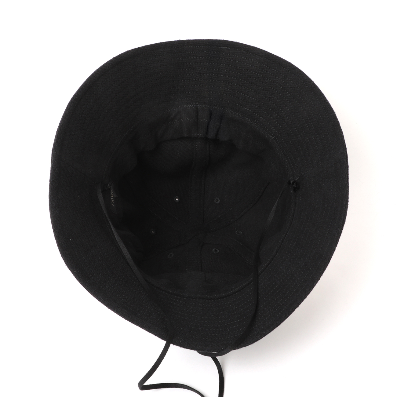COMOLI / コモリ | シルクネップ ハット - Black | 通販 - 正規取扱店