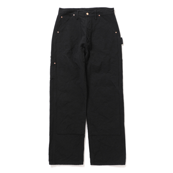 COMOLI / コモリ | コットンダック ペインターパンツ - Black | 通販