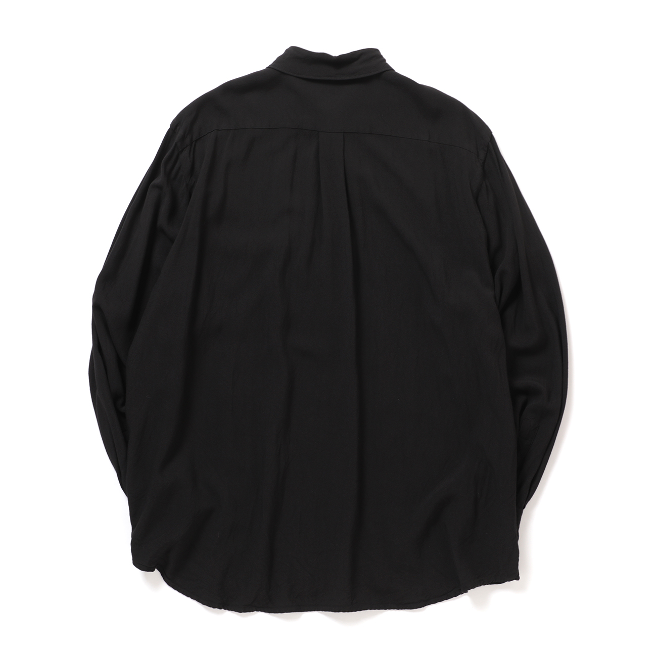 COMOLI / コモリ | レーヨン コモリシャツ - Black | 通販 - 正規取扱