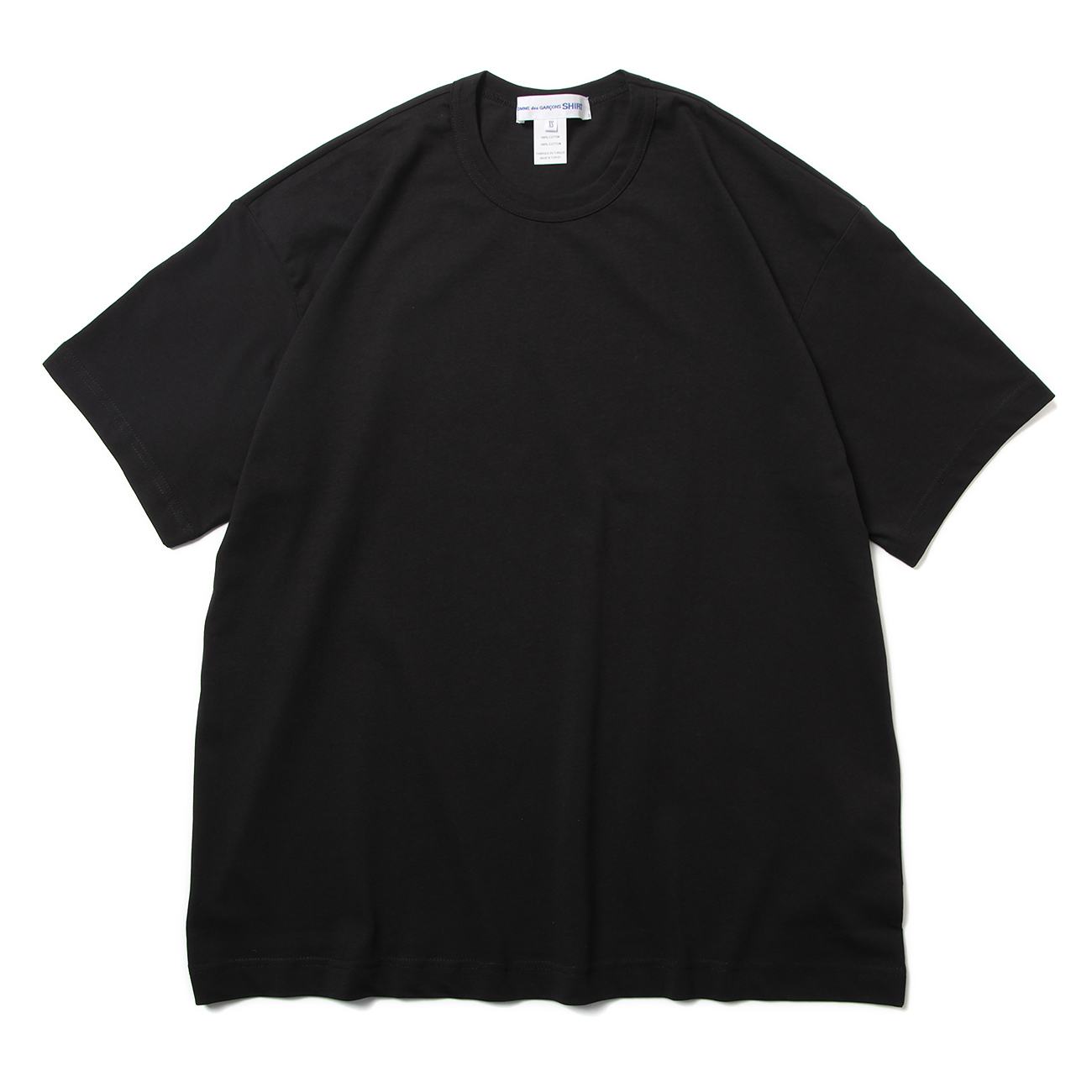 COMME des GARCONS SHIRT | cotton jersey plain 165gr with CDG SHIRT