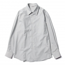 【オーラリー】WASHED FINX TWILL STRIPE SHIRTS AURALEE / オーラリー | WASHED FINX TWILL STRIPE SHIRTS