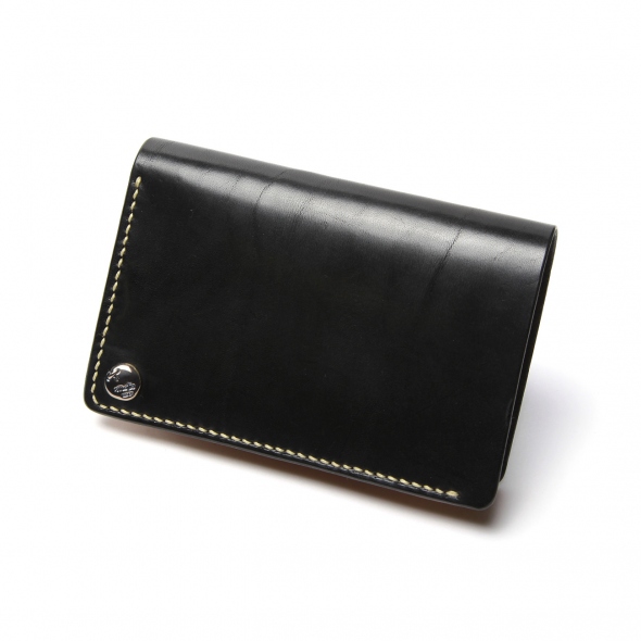 2つ折り Wallet W2 - Black