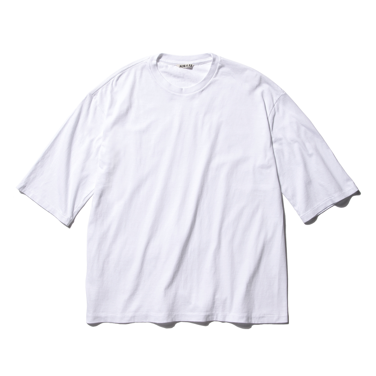 AURALEE / オーラリー | SEAMLESS CREW NECK HALF SLEEVE TEE (メンズ