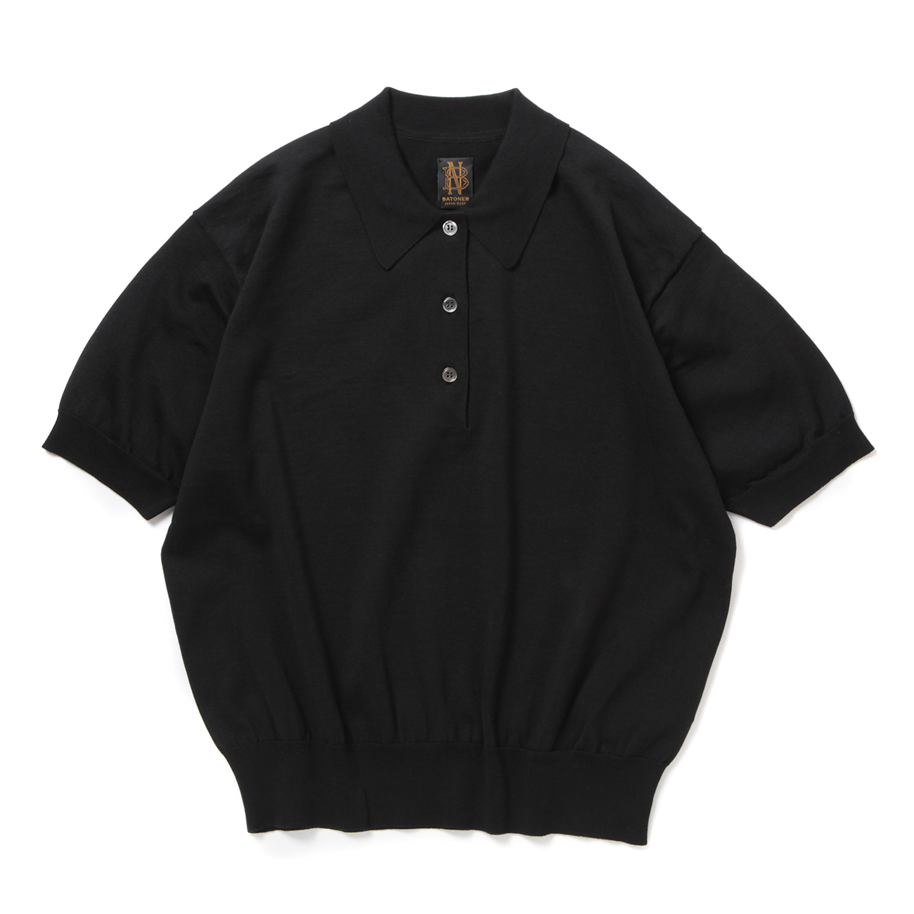 BATONER / バトナー | THE SEAISLAND COTTON HIGH GAUGE POLO S/S 