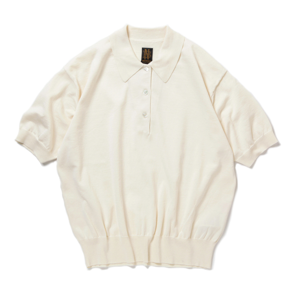 THE SEAISLAND COTTON HIGH GAUGE POLO S/S / ORANGE | BATONER