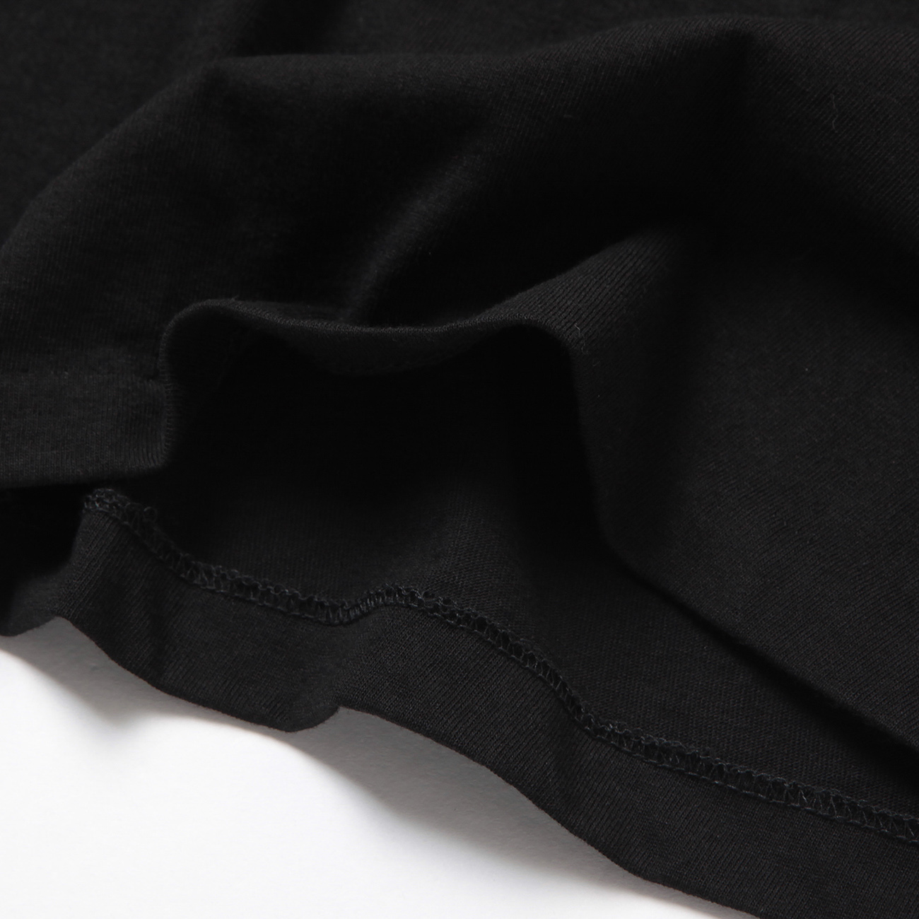 COMOLI / コモリ | コットンジャージ 長袖Tシャツ - Black COMOLI / コモリ | コットンジャージ 長袖Tシャツ - Black