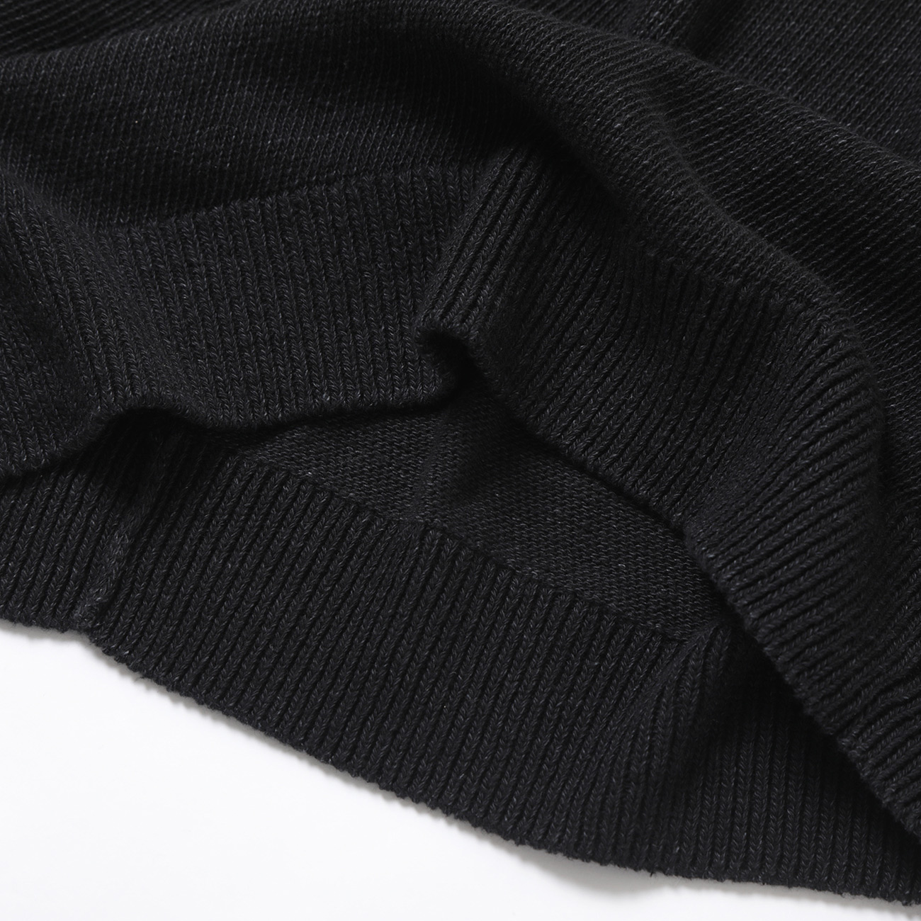 COMOLI / コモリ | 7G クルーネックニット - Black | 通販 COMOLI / コモリ | 7G クルーネックニット - Black | 通販