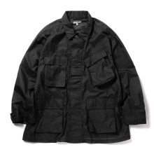 ENGINEERED GARMENTS / エンジニアドガーメンツ | BDU Jacket - Nylon Micro Ripstop - Black