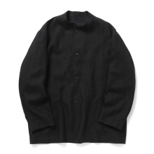 COMOLI / コモリ | カナパ スタンドカラージャケット - Black | 通販